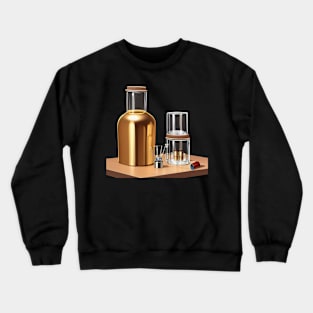 Vintage Retro Science Lab Chemistry Kit Crewneck Sweatshirt